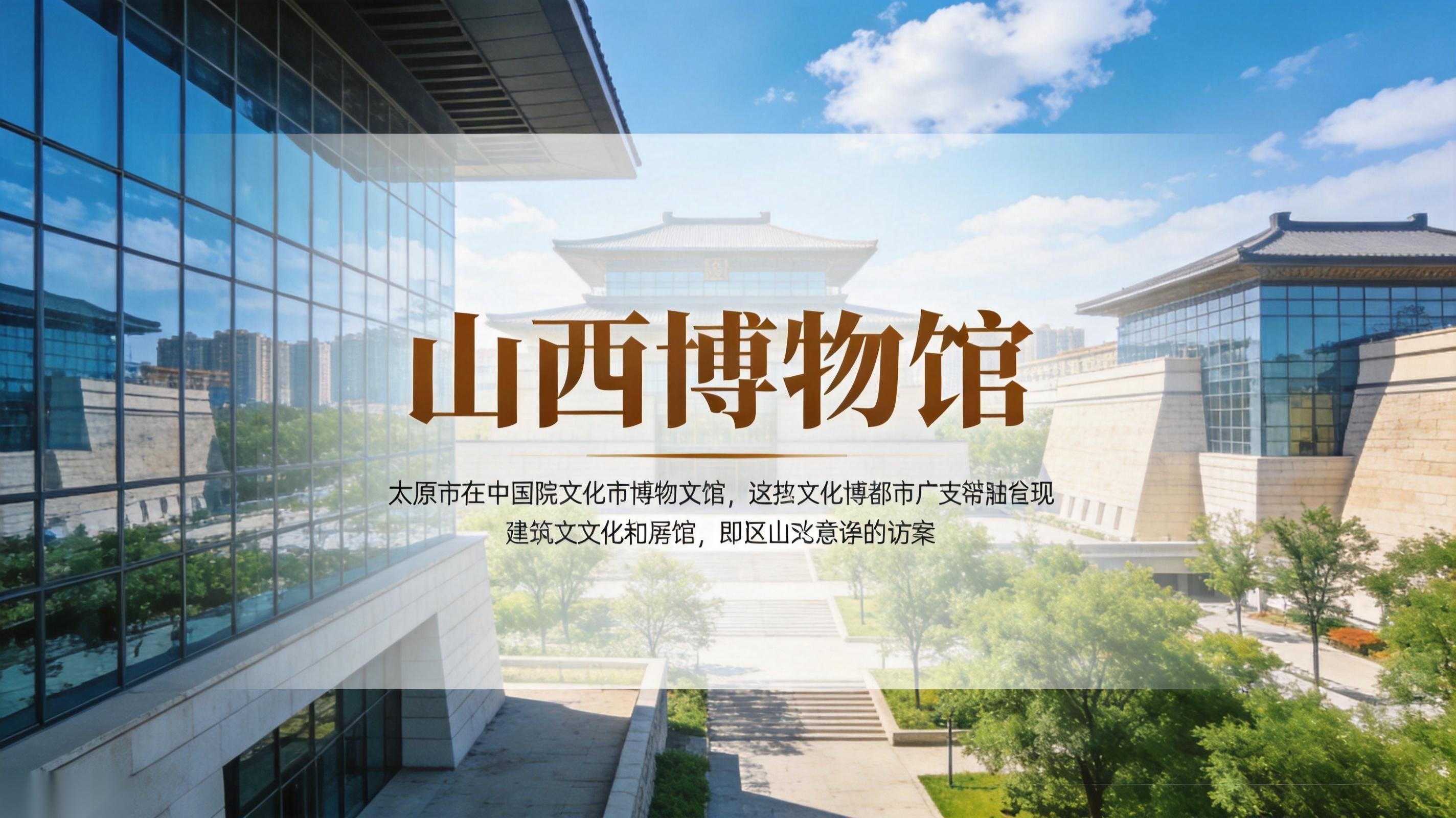 太原山西博物院现代建筑群